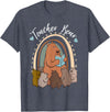 Thank You Teacher Appreciation Gifts Teacher Bear Reading Appreciation Teacher Graphic T-Shirt - Heather Blue