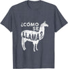 Como Se Llama T-Shirt - Heather Blue