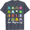 Funny Horse Racing Derby Day Men Women Race Tees and They're Off Horse Racing Derby Day Funny Men Women T-Shirt - Heather Blue