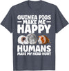 Guinea Pig Gift Guinea Pig Accessories & Stuff Funny Guinea Pig Clothes Men Women Rodent Guinea Pig Lover T-Shirt - Heather Blue