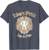 Candis Raechelle Designs Lion's Pride Inn and Pub T-Shirt - Heather Blue