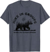 Hiking Bear Apparel Hike in Groups Bears Like to Have Options Funny Camping T-Shirt - Heather Blue