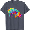 Pig Tie Dye Vintage Farmer T-Shirt - Heather Blue