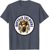Mostly Art Stuff The Buffalo Soldiers of 1886 Dreamcatcher Art T-Shirt - Heather Blue