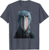 Shoebill Stork Gift Bird Watching Costume Shoebill Stork Bird T-Shirt - Heather Blue