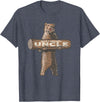Cartba Uncle Co. Awesome Uncle Funny Saying T-Shirt - Heather Blue