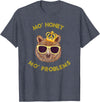 Funny Bear TShirts For All Mo Honey Mo Problems Funny Bear Shirt T-Shirt - Heather Blue