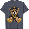 Magical and Funny Teddy Bear Gifts Cool Teddy Bear Hip Hop T-Shirt - Heather Blue