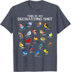 Funny Mens Bird Shirt Gifts For Birding Lovers This is my Birdwatching Shirt For Bird Lover & Birdwatcher T-Shirt - Heather Blue
