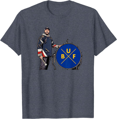 Cow Buffalo Hockey Bang the Drum for 716 T-Shirt
