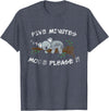 Australian Animal Wildlife Lover Slow Koala Bear Hanging Sleeping In A Tree T-Shirt - Heather Blue