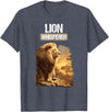 Lions Lion Lovers Shop Lions Lion Whisperer T-Shirt - Heather Blue