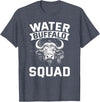 Water Buffalo Carabao Breeder Carabao Water Buffalo Ox National Park T-Shirt - Heather Blue