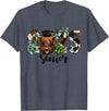 Cow 2025 Senior Class Of 2025 Graduation 2025 T-Shirt - Heather Blue