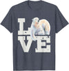 Funny Polar Bear Shirts Polar Bear Lover Zookeeper Zoo Animal Lover Wildlife T-Shirt - Heather Blue