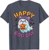 Ghost Happy Boo Day Girls Boys Halloween Happy Birthday Boo Day Party Ghost Halloween T-Shirt - Heather Blue