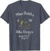 Pebble & Birch Collaborative Miss Gulch's Bike Shop, Distressed Funny Halloween T-Shirt - Heather Blue
