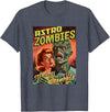 Last Gasp Graphics Astro Zombies 1950s Horror Comic Cover T-Shirt - Heather Blue