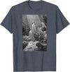 Urban Empyre Gustave Dore Daniel in the Lions Den T-Shirt - Heather Blue