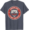 Greenland Not For Sale Greenland is Not for Sale Polar Bear Resist Graphic T-Shirt - Heather Blue