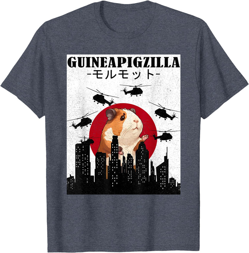 Guinea Pig Lovers Guinea Pig Tees Guinea Pig Shirt Pet Guinea Pig Funny Guinea Pig Lover T-Shirt - Heather Blue