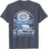 Winter Solstice Gifts by PLOLDS Happy Winter Solstice Yule Polar Bear T-Shirt - Heather Blue