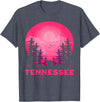 Smoky Mountains Tennessee Hike Outdoor Tennessee Bear Nature Outdoors T-Shirt - Heather Blue