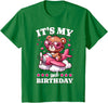 2 Year Old Girl Plane Birthday Party Kids Designs Kids 2nd Birthday Girls Airplane Birthday Party Teddy Bear Plane T-Shirt - Kelly Green