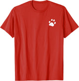 P&L Originals Cat paw print. Pocket style emblem. T-Shirt