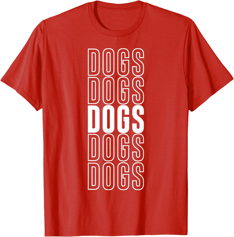 Dogs Apparel Dogs T-Shirt - Red