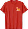 Goldfish Tank Goldfish Bowl Fish Fantail Goldfish Freshwater Aquarium T-Shirt - Red