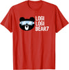 LogiLogiBear7 Logi Logi Bear 7 Shirt T-Shirt - Red