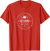 Alaska Vacation Shirts Ketchikan Alaska Shirt with Bear Tshirt T-Shirt - Red