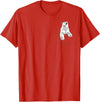 Polar Bear Gift Polar Bear Accessories & Stuff Cute Polar Bear for Men Women Arctic Bears Pocket Animal T-Shirt - Red