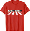 Funny Cow Shirt Women Men Girls Kids Boys Gifts Funny Crosswalk Cows Farming farm Cow Girl Boy Women Men Kid T-Shirt - Red