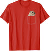 Boys Girls Cute Cool Hamster Lover T-Shirt Gift for Kids T-Shirt - Red