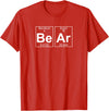 Gay Bear Pride T-Shirts Bear Periodic Table - Gay Bear Pride T-Shirt T-Shirt - Red