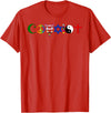 Bear In The Cloud Coexist T-Shirt - Red