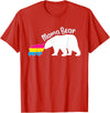Mama LGBT . Mama Bear LGBT Pansexual Pride T-Shirt - Red
