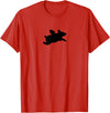 Pigs Flying Pig T-Shirt - Red