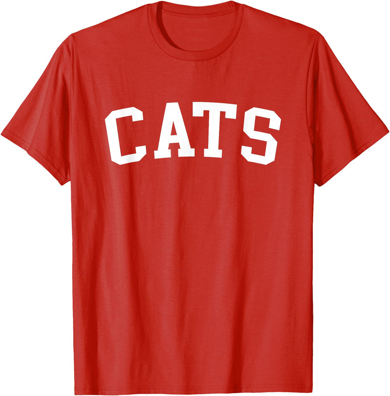 Cats - Style Cats T-Shirt - Red
