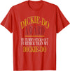 Dickie-Do Award My Tummy Sticks Out Further Than Quote T-Shirt - Red