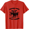 Farm Life Apparel & Gifts CHASING COWS IS MY CARDIO - Fun Farming T-Shirt - Red
