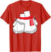 Coca-Cola Company Coca Cola Snowmies Polar Bears Holiday T-Shirt - Red