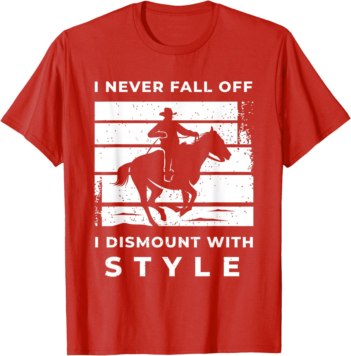 Funny Horse Quote Shirts And Equestrian Gifts Funny Horse Quote Outfit For A Lover Of Horse T-Shirt - Red