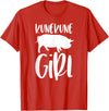 Angry Ant Graphics - Kunekune Pig Gifts Kune Kune Pig Gift for Women - Kunekune Girl T-Shirt - Red