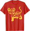Lion Whisperer Wildlife Animal SteMi Apparel I'm Working On My Roar Lion Whisperer Safari Wildlife Animal T-Shirt - Red
