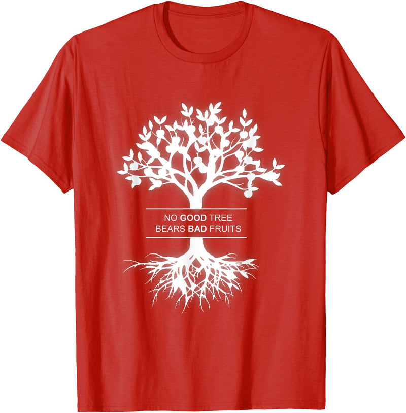 L.A. Tomfoolery No Good Tree Bears Bad Fruit T-Shirt - Red