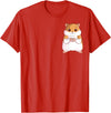 Hamster Children Boys Girls T-Shirt - Red