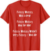 Speech Therapist Gifts - Tongue Twisters! Fuzzy Wuzzy Was a Bear... Best Tongue Twister Gift T-Shirt - Red